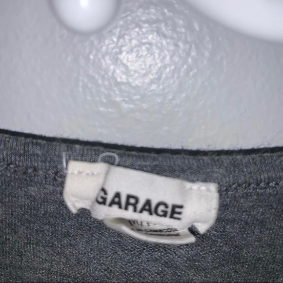 Garage Grey Crop Tee - Picture 2 of 2